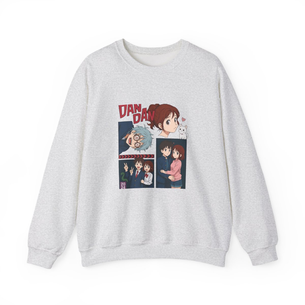 Dandadan Anime Bold Comic Graphic Sweatshirt - alternate angle 2, merchandise