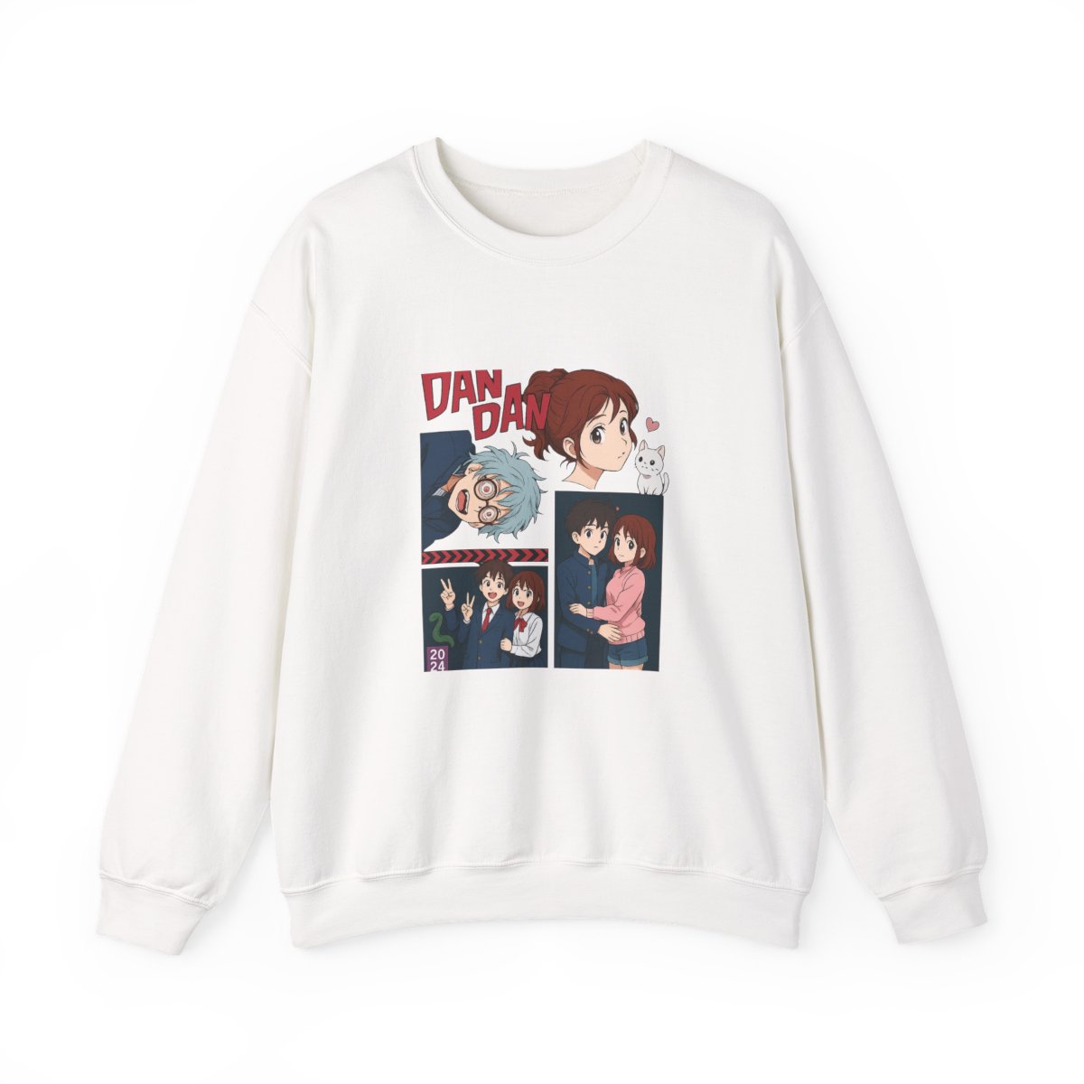 Dandadan Anime Bold Comic Graphic Sweatshirt — official Dandadan Sweatshirts