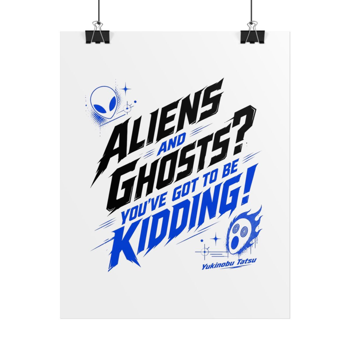Dandadan "Aliens and Ghosts? You" Poster