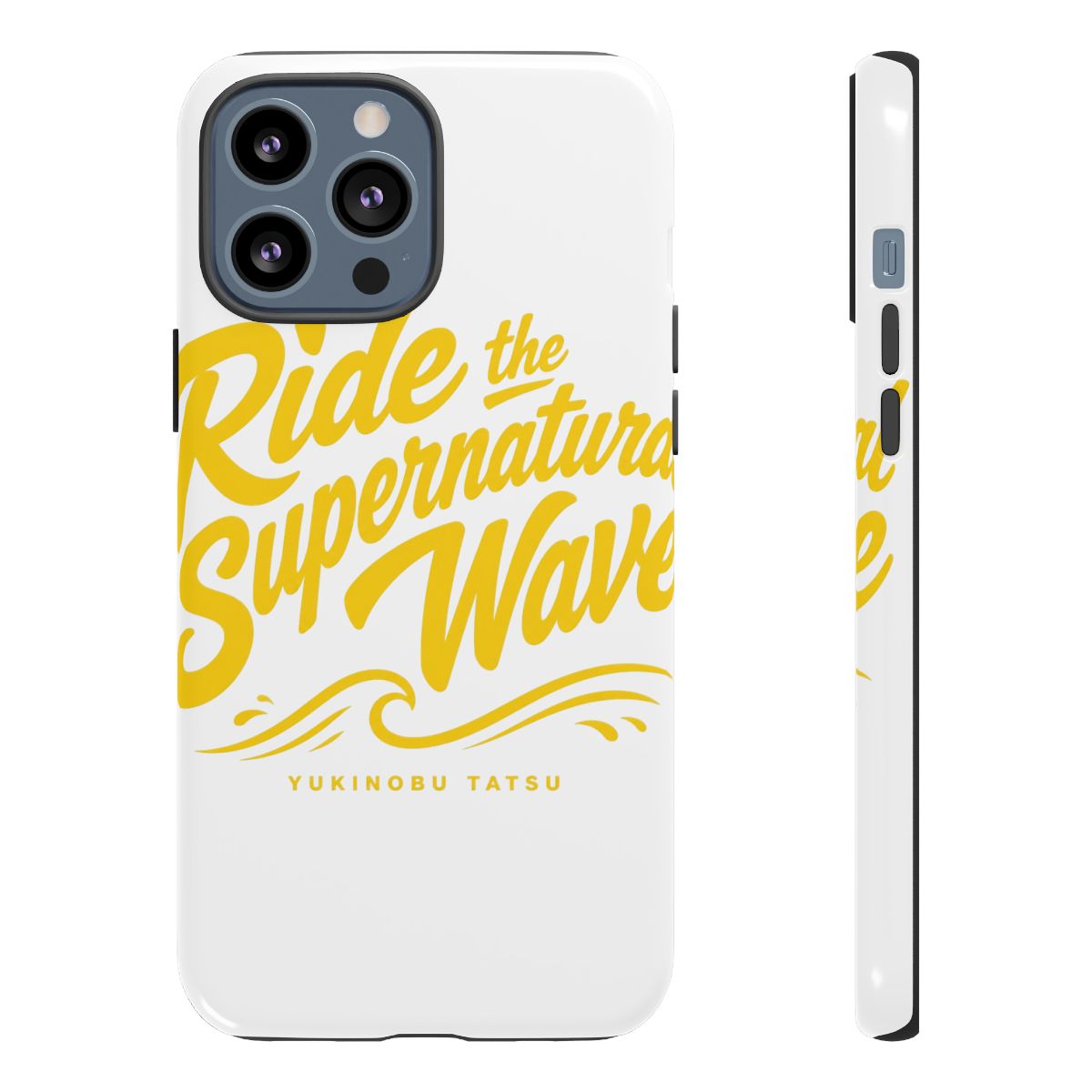 Dandadan "Ride the Supernatural Wave" Phone Case - alternate angle 3, merchandise
