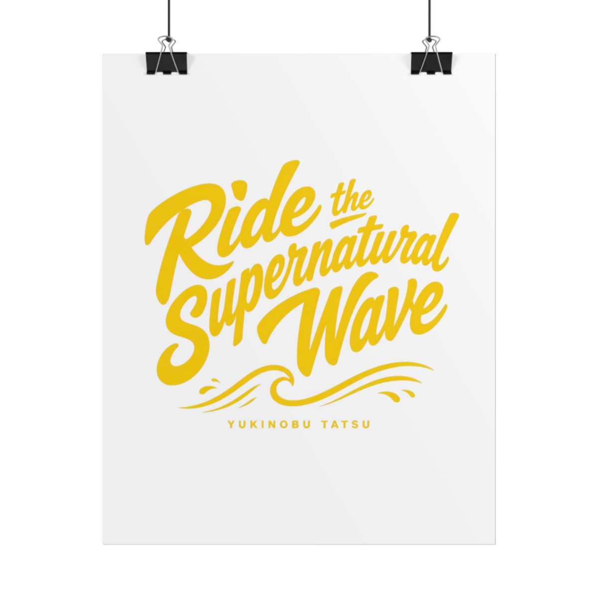 Dandadan "Ride the Supernatural Wave" Poster
