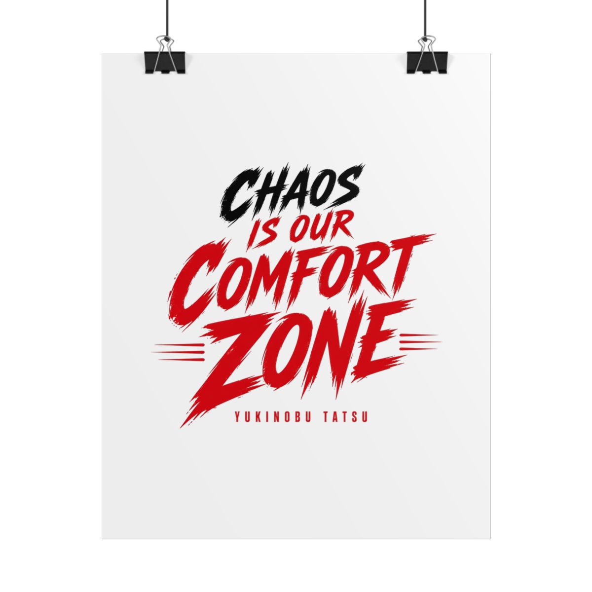 Dandadan "Chaos is Our Comfort Zone" Poster