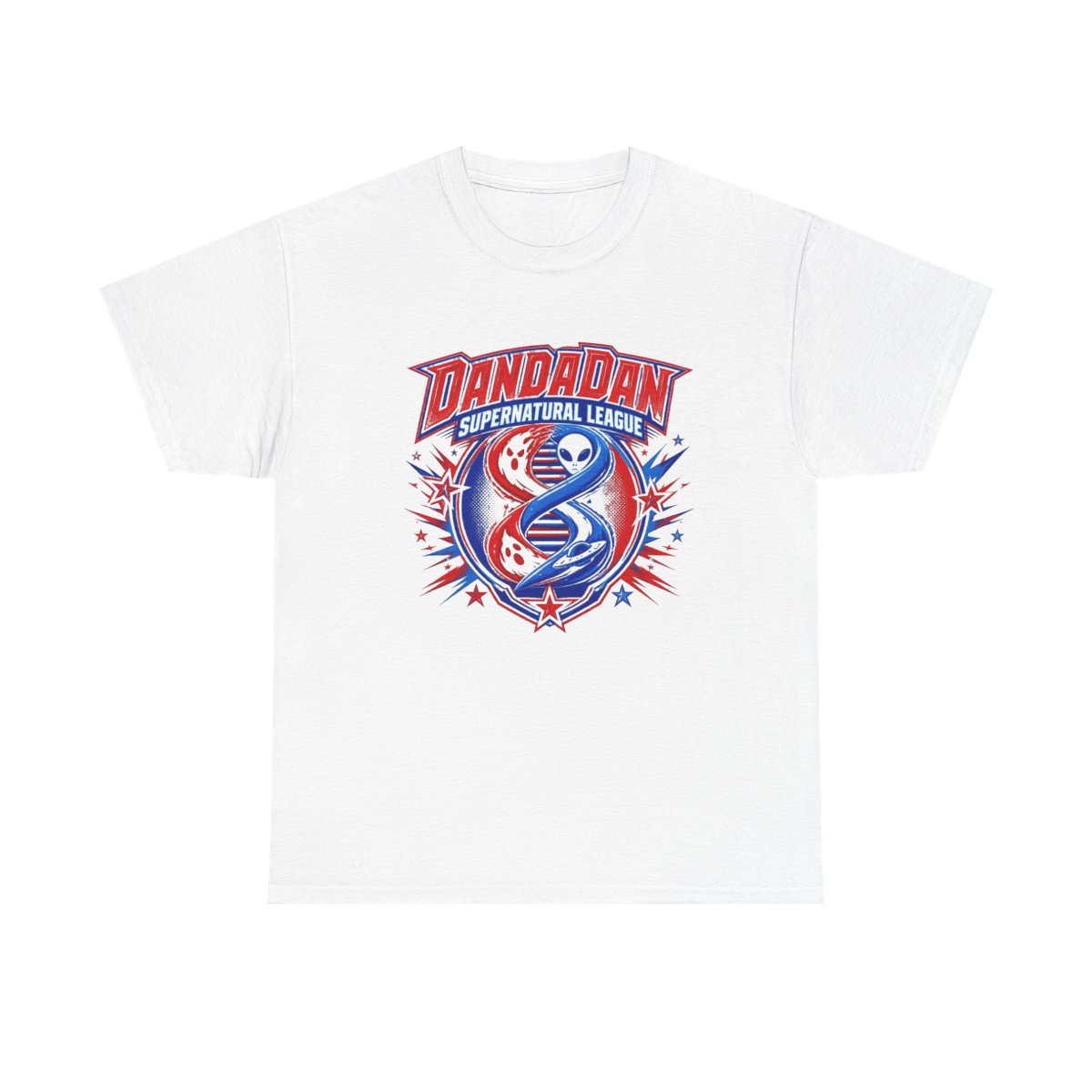 Dandadan "Dandadan Supernatural League" Unisex Tee — official Dandadan T-Shirts
