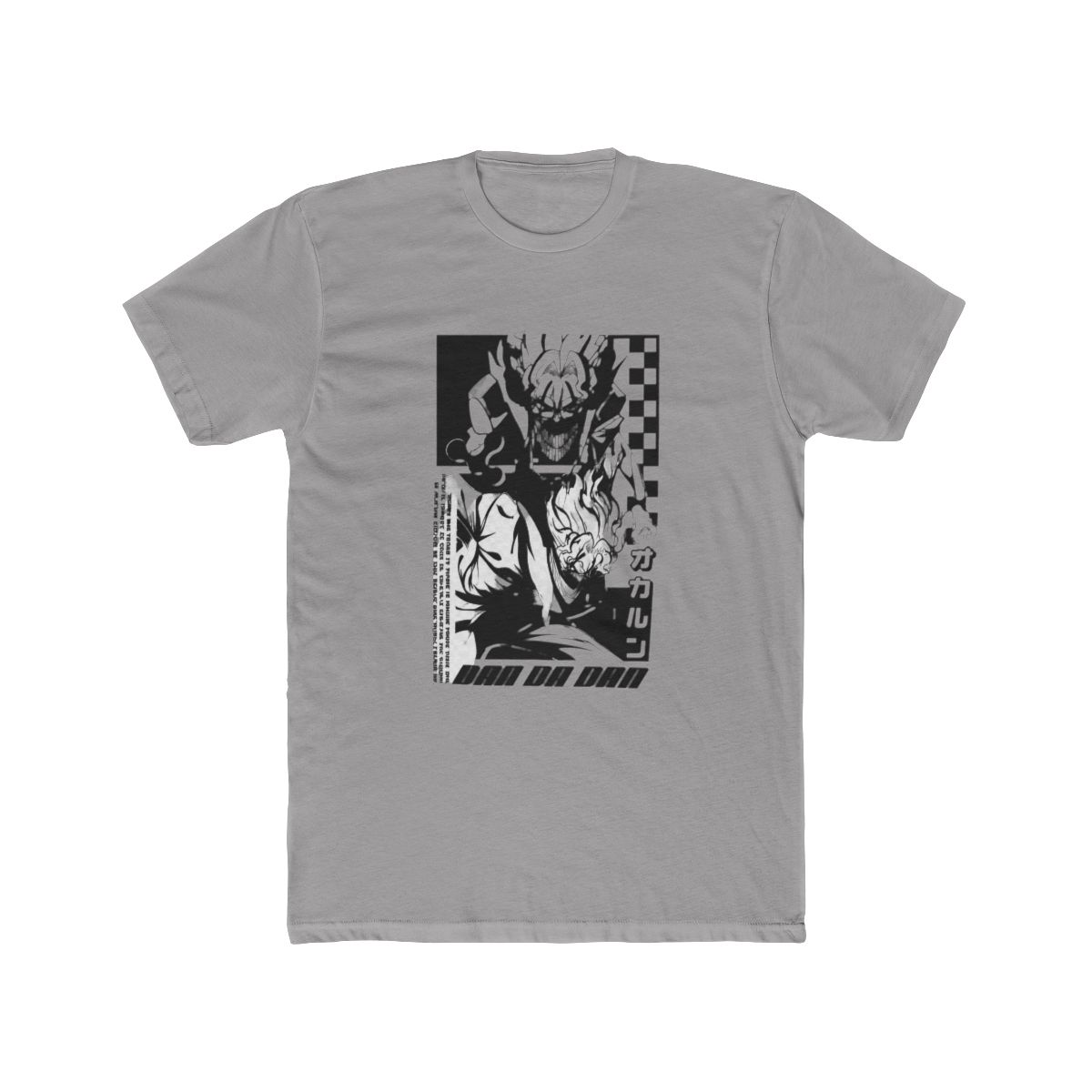 Dandadan Okarun Black & White Jumbo Print T Shirt