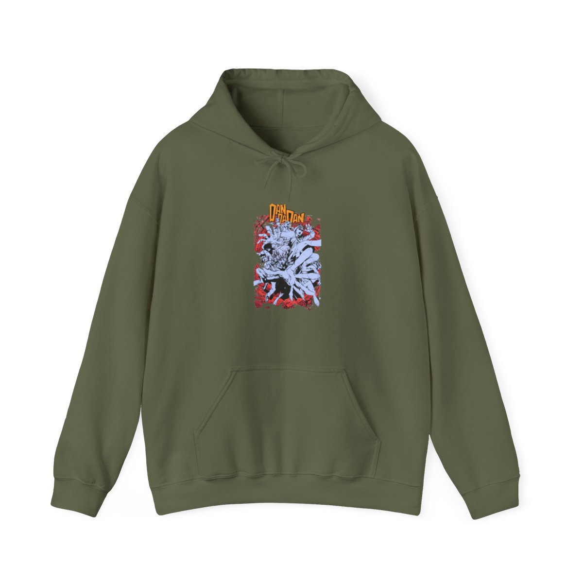 Dandadan Group Hoodie - alternate angle 2, merchandise