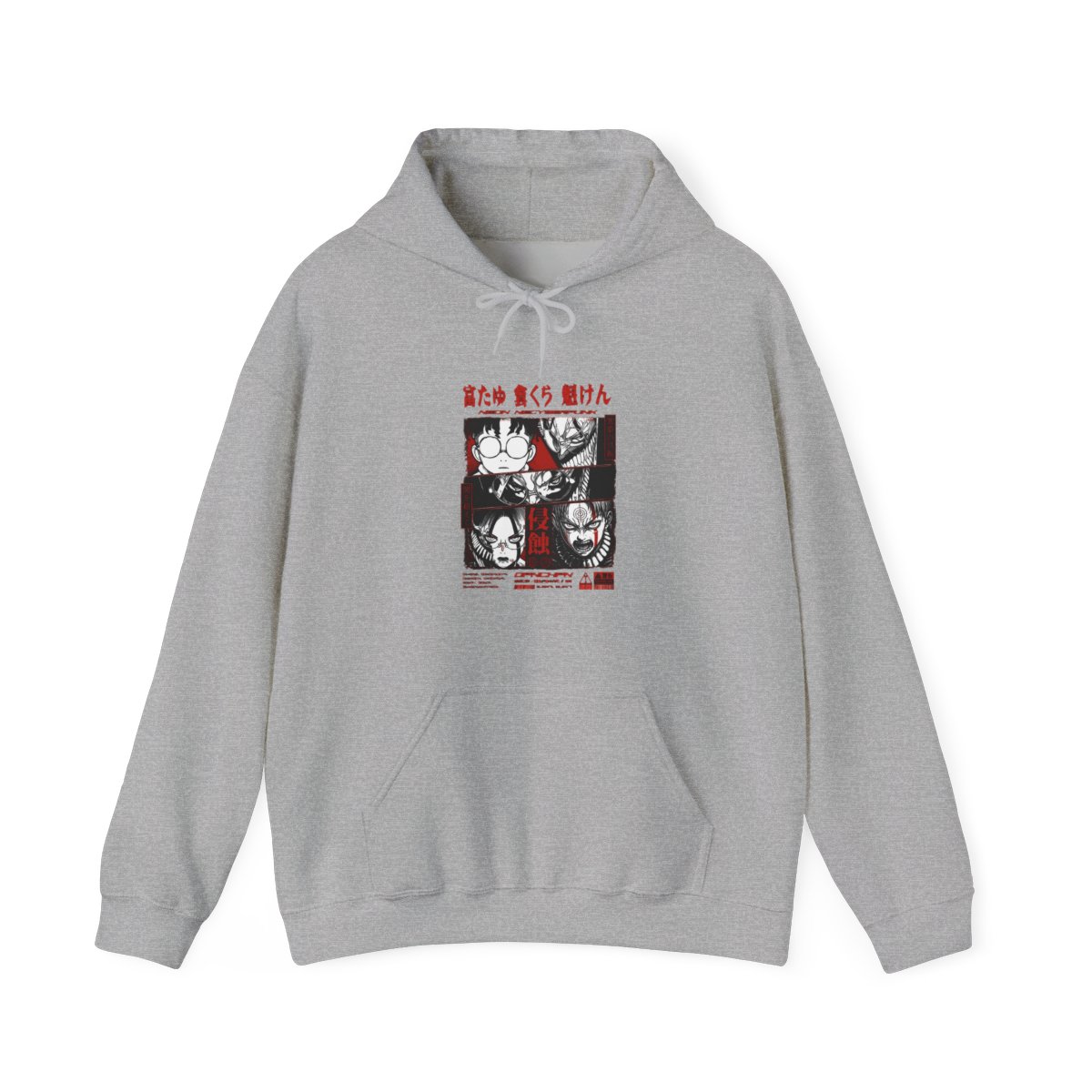okarun dandadan Hoodie - alternate angle 3, merchandise
