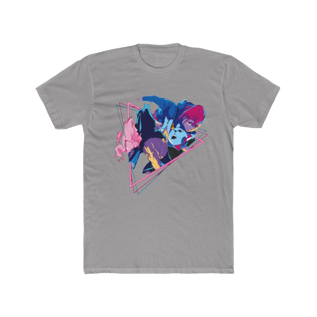 Dandadan - Okarun and Momo Retro Style T-Shirt - alternate angle 3, merchandise