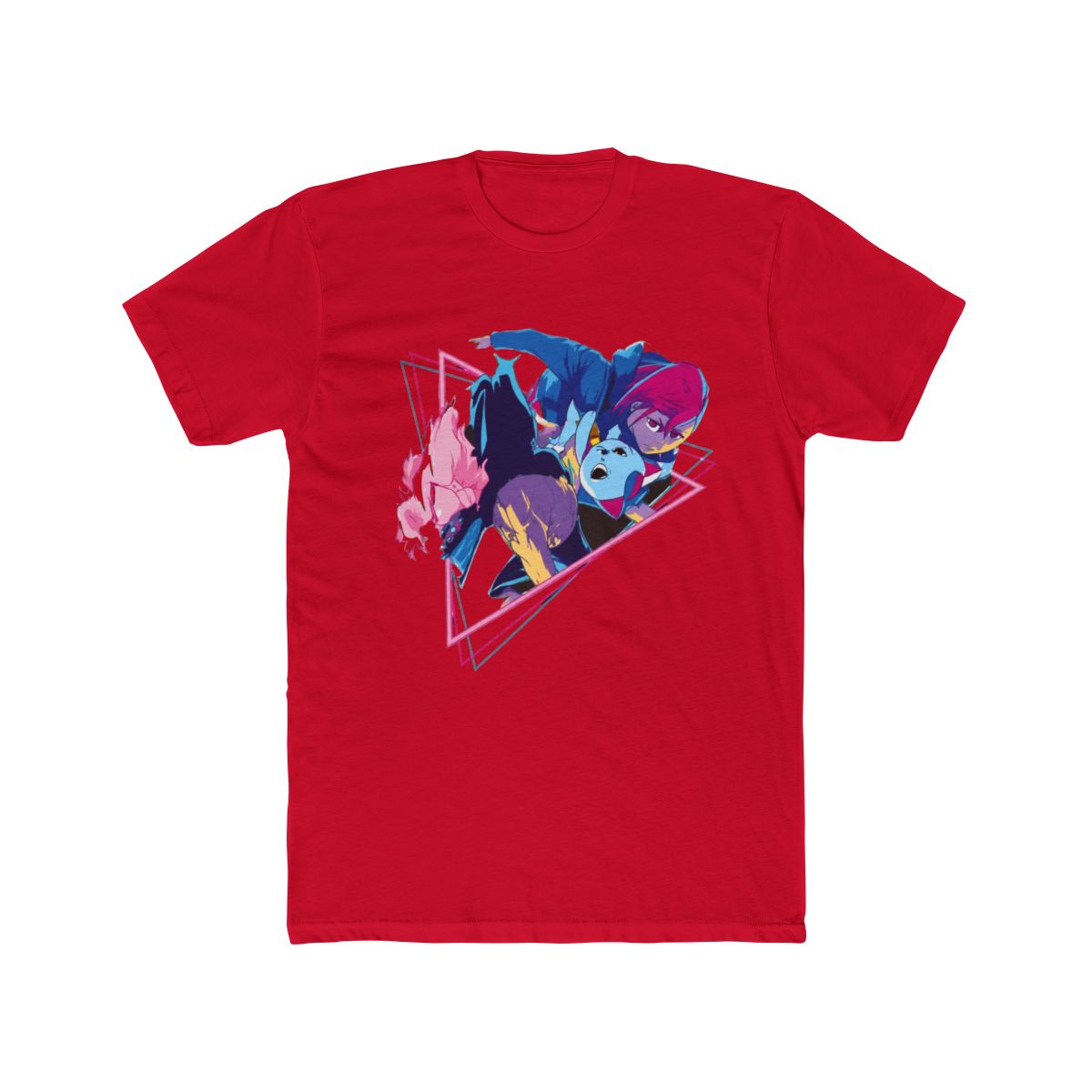 Dandadan - Okarun and Momo Retro Style T-Shirt - alternate angle 2, merchandise