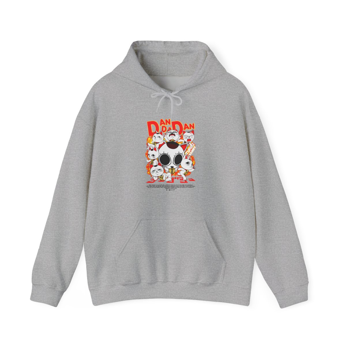 Turbo Granny Hoodie Dandadan Lucky Cat Spirit Anime - alternate angle 2, merchandise