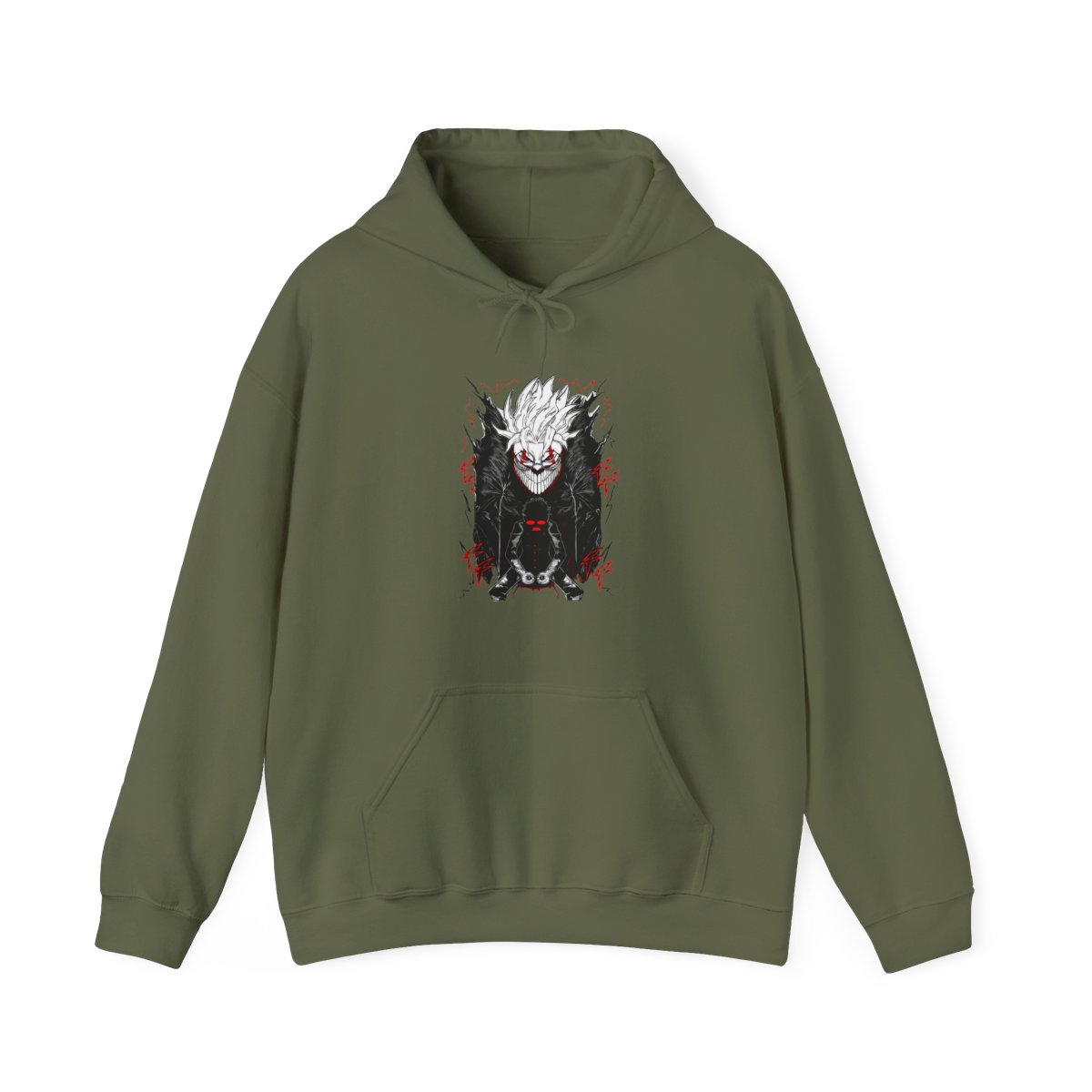 Okarun Hoodie Dandadan Alien Fighter Design - alternate angle 4, merchandise